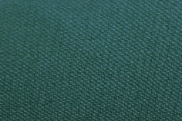 Light, linen with cotton fabric, plain Green-Blue Slate colour